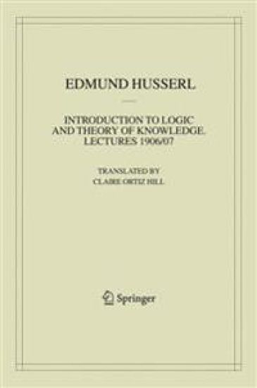 Introduction to Logic and Theory of Knowledge