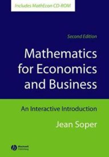 Mathematics for Economics and Business
