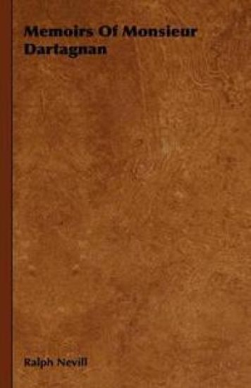 Memoirs Of Monsieur Dartagnan
