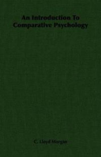 An Introduction To Comparative Psychology