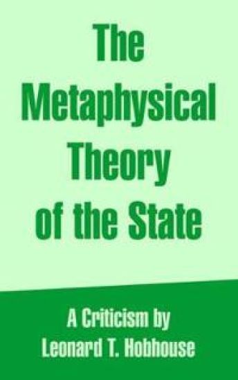 The Metaphysical Theory of the State