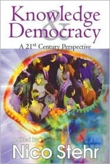 Knowledge and Democracy – Nico Stehr, kirjan kansikuva