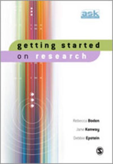 Getting Started on Research – Rebecca Boden, kirjan kansikuva
