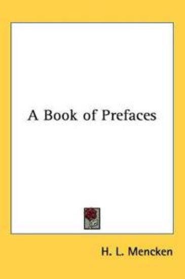 Book of Prefaces