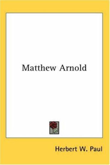 Matthew Arnold