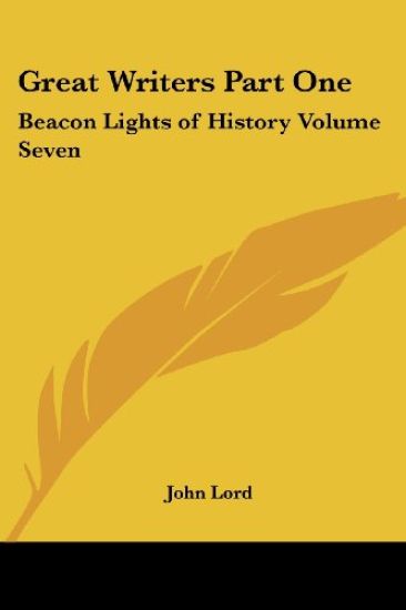 Great Writers Part One