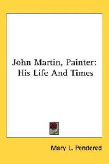 John Martin, Painter
