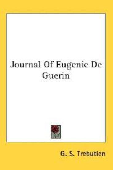 Journal of Eugenie De Guerin