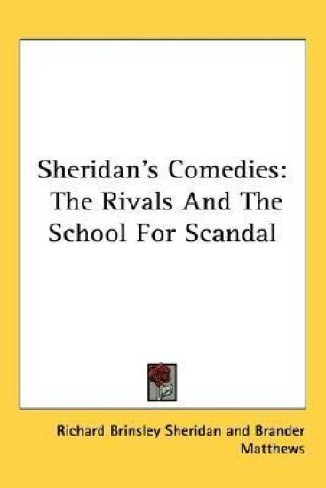 Sheridan's Comedies