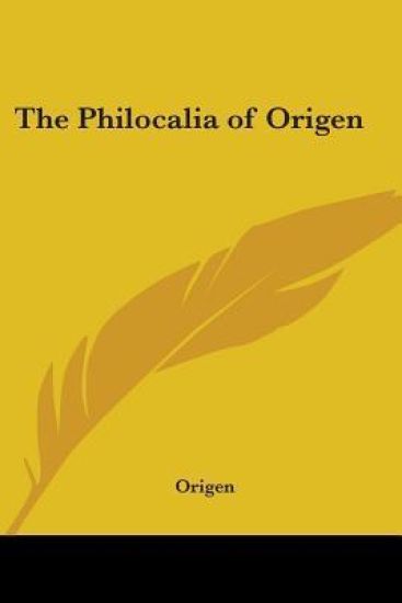 Philocalia of Origen