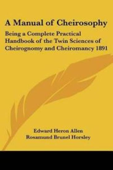 A Manual of Cheirosophy