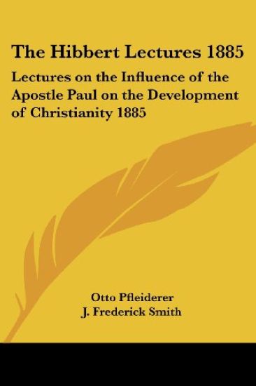 Hibbert Lectures 1885