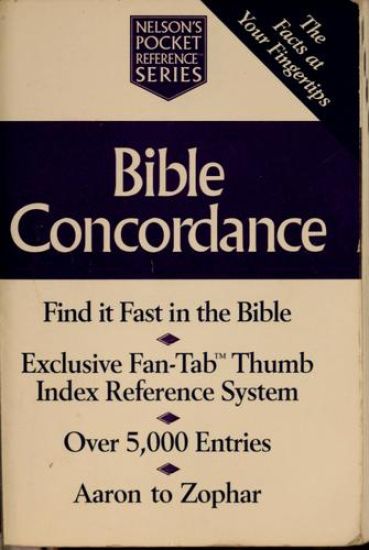 Pocket Bible Concordance