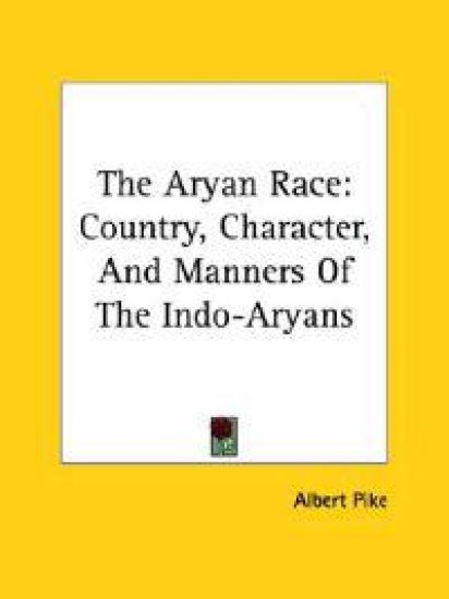 The Aryan Race – Albert Pike, kirjan kansikuva
