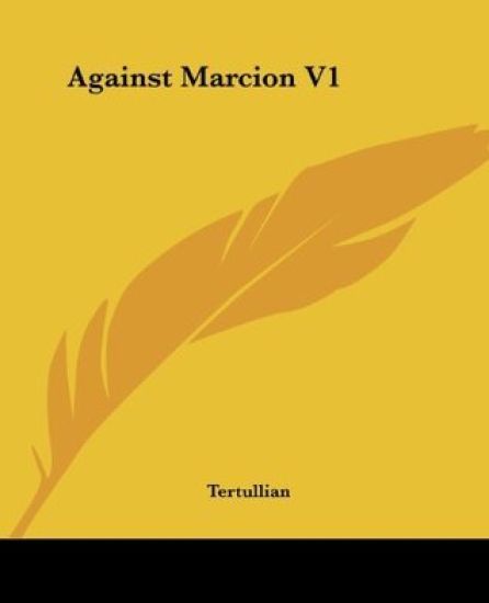 Against Marcion V1