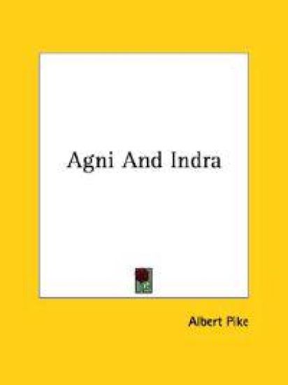 Agni and Indra – Albert Pike, kirjan kansikuva