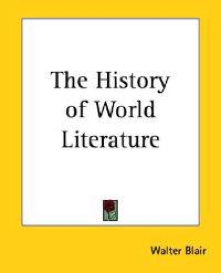 The History of World Literature
