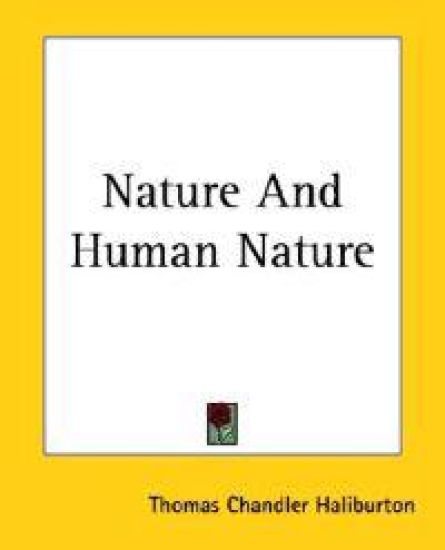 Nature And Human Nature
