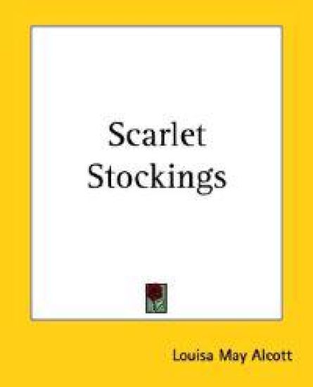 Scarlet Stockings – Louisa May Alcott, kirjan kansikuva