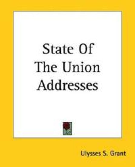 State Of The Union Addresses