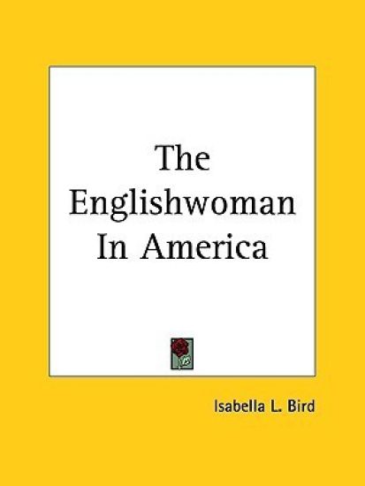 Englishwoman In America