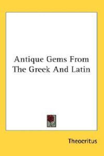 Antique Gems from the Greek and Latin