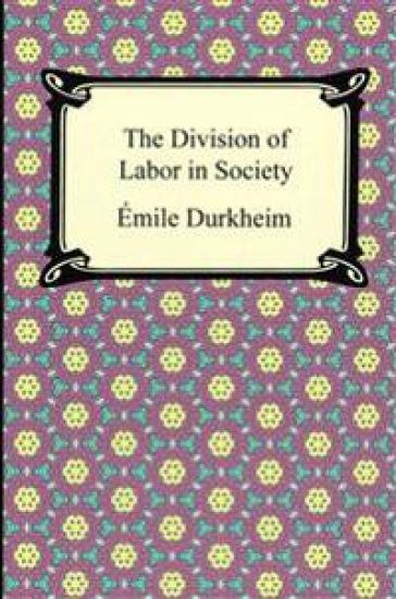 The Division of Labor in Society
