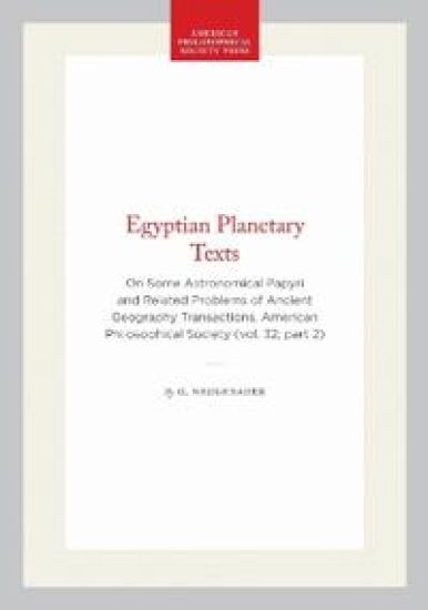 Egyptian Planetary Texts