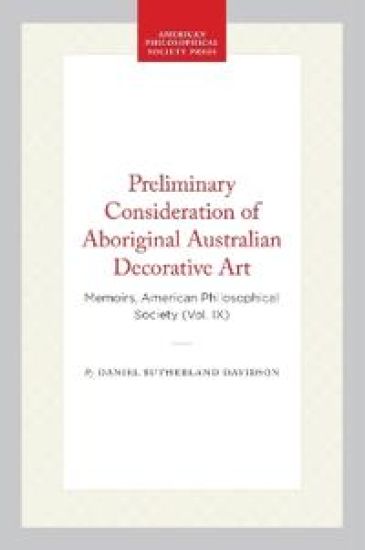 Preliminary Consideration of Aboriginal Australian Decorative Art