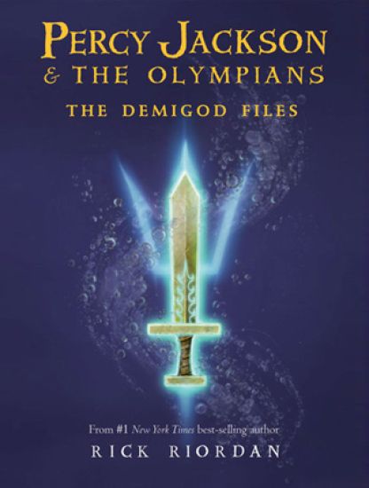 Percy Jackson: The Demigod Files – Rick Riordan, kirjan kansikuva