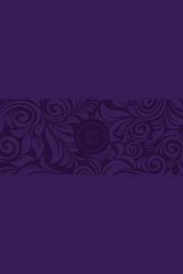The Passion Translation New Testament with Psalms Proverbs and Song of Songs (2020 Edn) Large Print Violet Faux Leather