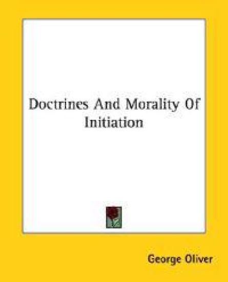 Doctrines and Morality of Initiation