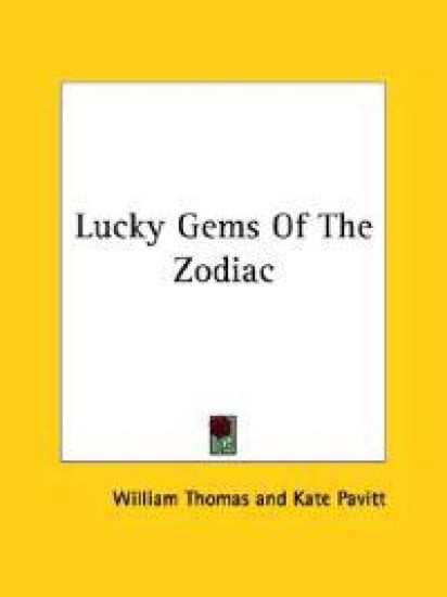 Lucky Gems of the Zodiac – William Thomas, kirjan kansikuva