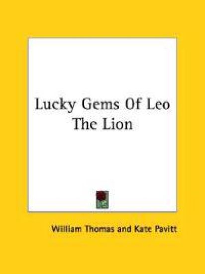 Lucky Gems of Leo the Lion – William Thomas, kirjan kansikuva