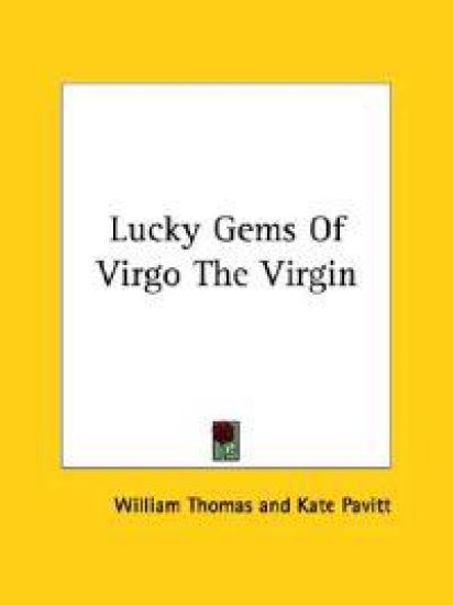 Lucky Gems of Virgo the Virgin – William Thomas, kirjan kansikuva