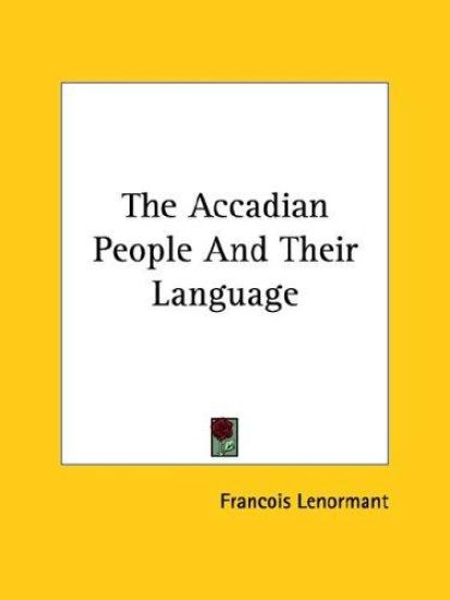 The Accadian People and Their Language