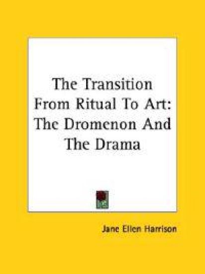 The Transition from Ritual to Art