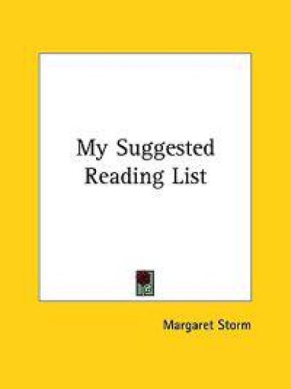 My Suggested Reading List