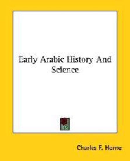 Early Arabic History and Science