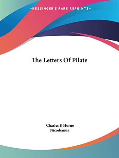 The Letters of Pilate