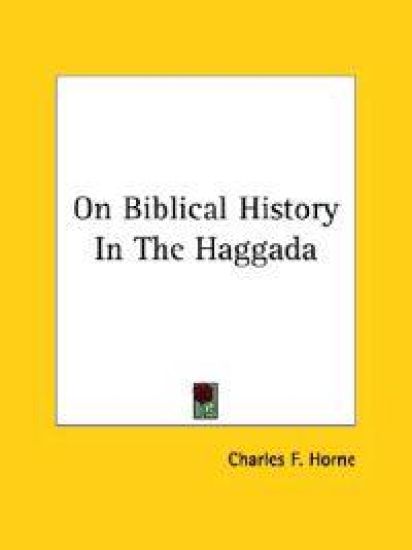 On Biblical History in the Haggada