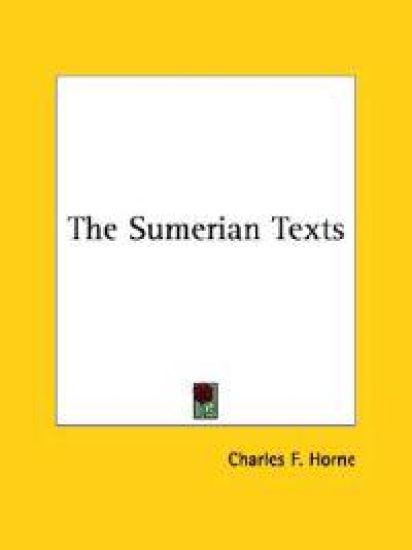 The Sumerian Texts