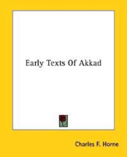 Early Texts of Akkad