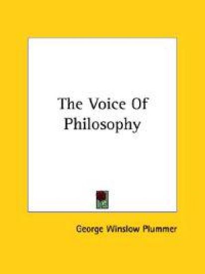 The Voice of Philosophy