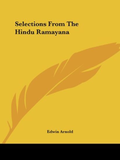 Selections from the Hindu Ramayana