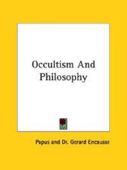 Occultism and Philosophy