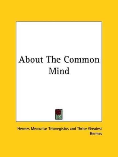 About the Common Mind