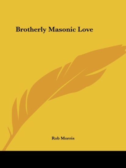 Brotherly Masonic Love