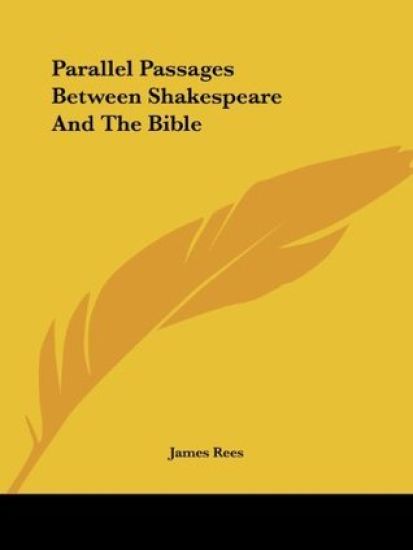 Parallel Passages Between Shakespeare and the Bible