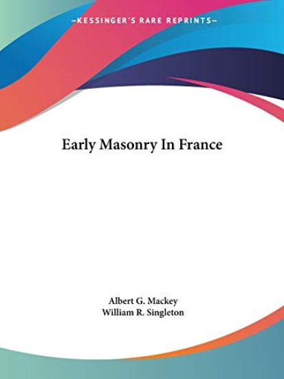 Early Masonry in France